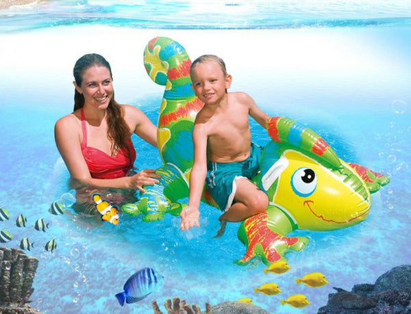 Gecko Animal Ride-On Pool Floats