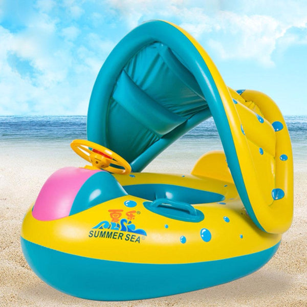 Baby Inflatable Sunshade Pool Seat