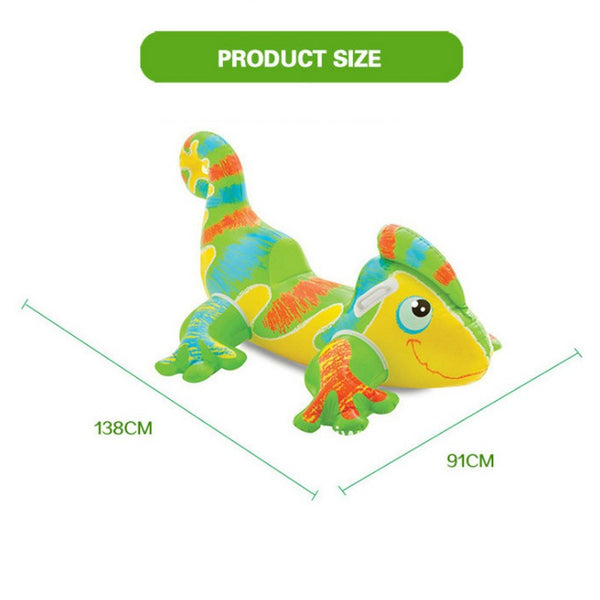 Gecko Animal Ride-On Pool Floats